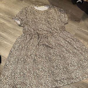 Leopard boutique dress